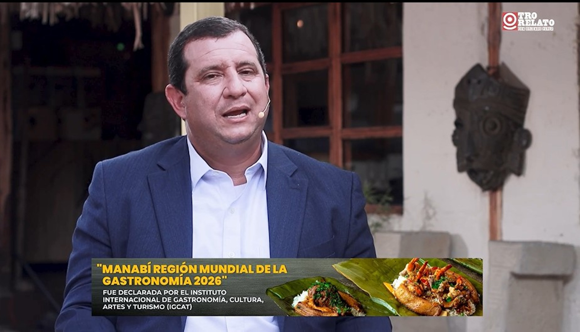 Otro Relato Orlando reconoce que gastronomía de Manabí es un motor